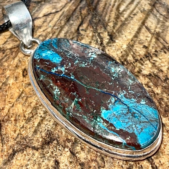 “Strengthening Stone” Turquoise Pendant 2” - Picture 12 of 17